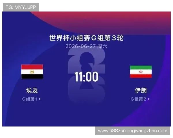 世界杯伊朗对埃及比赛直播地址汇总，确保用户第一时间观看比赛